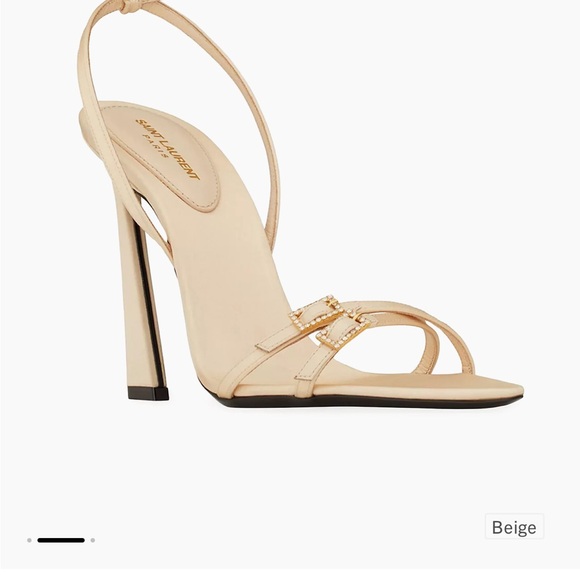 Saint Laurent
Lila Sandals In Crepe Satin - Picture 7 of 8